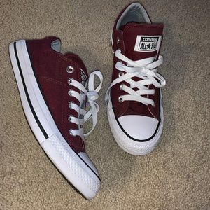 Maroon Converse